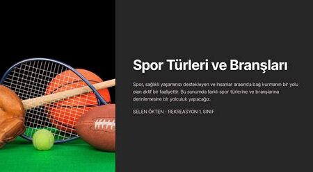 Spor Branşları ve Özellikleri